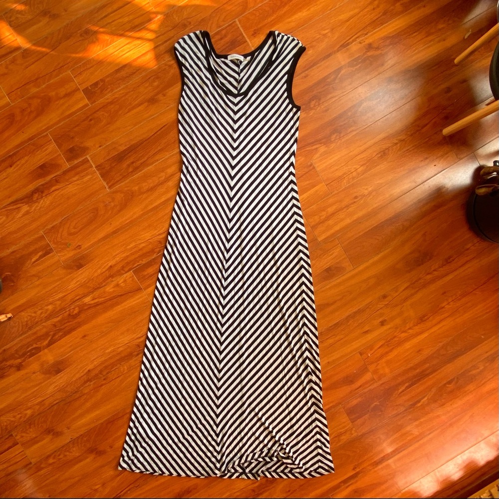 Calvin Klein Striped Maxi / Sun Dress